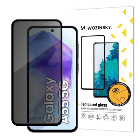 Szkło hartowane prywatyzujące z filtrem Anti Spy do Samsung Galaxy A26