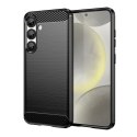 Etui elastyczne silikonowe na Xiaomi 14T Carbon Case - czarne