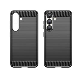 Etui elastyczne silikonowe na Xiaomi Poco F7 Ultra Carbon Case - czarne