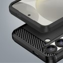 Etui elastyczne silikonowe na Xiaomi Poco F7 Ultra Carbon Case - czarne