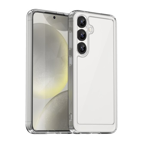 Etui z żelową ramką na Samsung Galaxy M06 5G Outer Space Case - przezroczyste