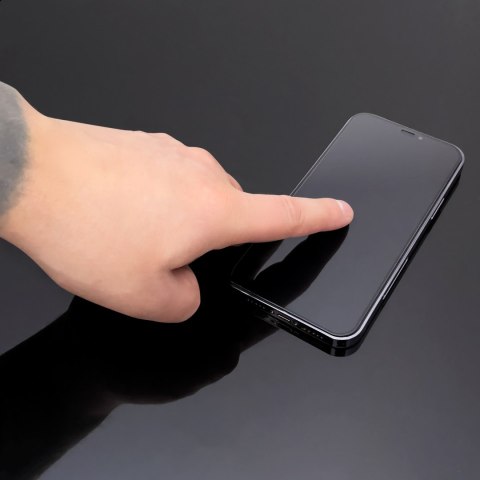 Folia szklana szkło hartowane na Xiaomi Redmi 10 z ramką Full Cover Flexi Nano - czarny