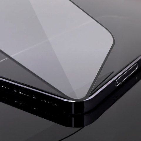 Folia szklana szkło hartowane z ramką do iPhone 14 Plus / 13 Pro Max Full Cover Flexi Nano - przezroczysty