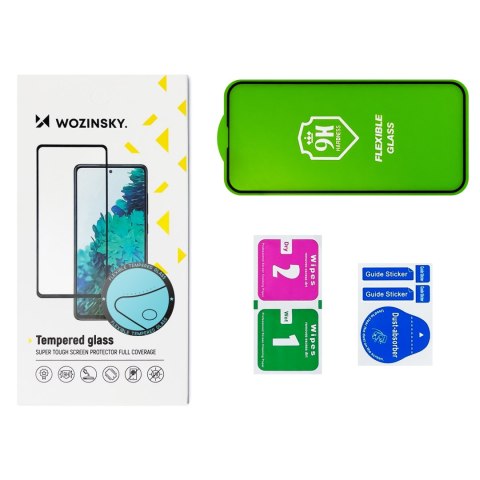Folia szklana szkło hartowane z ramką na Samsung Galaxy S22+ Full Cover Flexi Nano