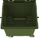 Kontener pojemnik na odpady śmieci komunalne PZH EN 840-2 DIN 1100L - zielony