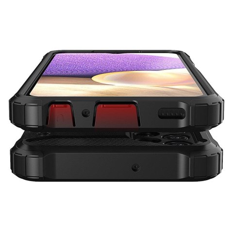 Pancerne hybrydowe etui pokrowiec Samsung Galaxy A73 Hybrid Armor - czarny