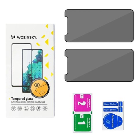 Szkło hartowane prywatyzujące na Xiaomi POCO M7 Privacy Glass - 2 szt.