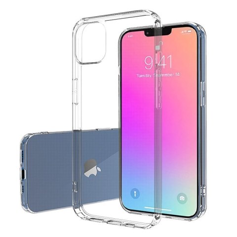 Żelowy pokrowiec etui do iPhone 13 Pro Max Ultra Clear 0.5mm - przezroczysty