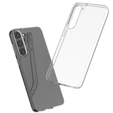Etui cienki pokrowiec 0.5mm na Samsung Galaxy S23+ - przezroczyste