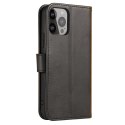 Etui pokrowiec z klapką portfel podstawka na Samsung Galaxy S23+ Magnet Case - czarny