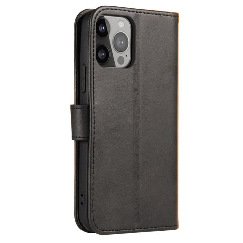 Etui pokrowiec z klapką portfel podstawka na Samsung Galaxy S23+ Magnet Case - czarny