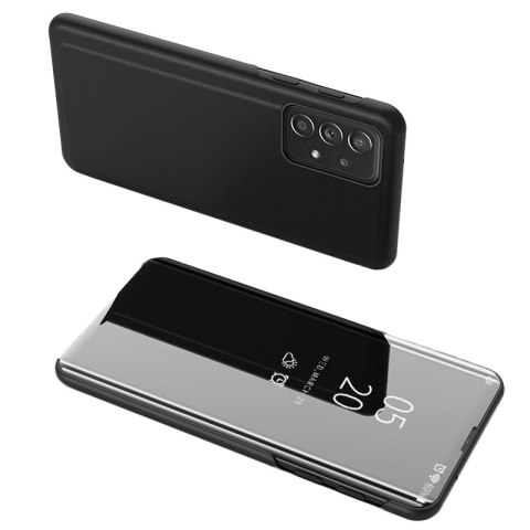 Futerał etui z klapką do Samsung Galaxy A73 Clear View Case - czarny