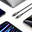 Kabel przewód USB-C PD 100W 5A 3m - szary