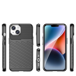 Pancerny pokrowiec etui na iPhone 14 Plus Thunder Case - czarny