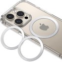 Pierścień blaszka magnetyczna MagSafe do etui smartfona - srebrny