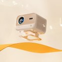 Projektor multimedialny FullHD 1080p LCD z głośnikami JBL WiFi L2 Plus - beżowy