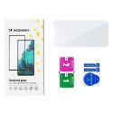 Szkło hartowane Moto G51 na cały ekran z ramką czarny Full Glue