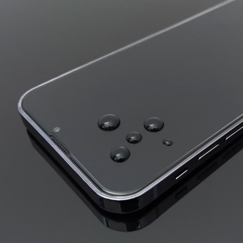 Szkło hartowane Moto G51 na cały ekran z ramką czarny Full Glue