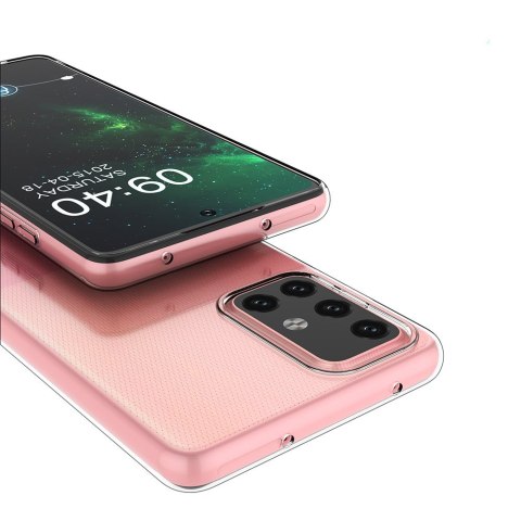 Żelowy pokrowiec etui Samsung Galaxy A73 Ultra Clear 0.5mm - przezroczysty