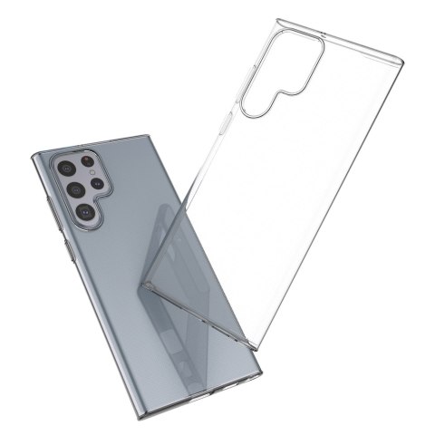 Żelowy pokrowiec etui Ultra Clear do Samsung Galaxy S22 Ultra przezroczysty