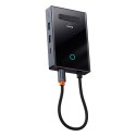 8w1 HUB adapter HDMI DisplayPort VGA USB-A USB-C - szary