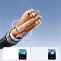 Kabel przewód USB-A - iPhone Lightning 3A 2m - czarny