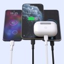 Kabel przewód USB-C 65W 1m - biały
