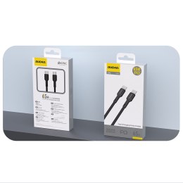 Kabel przewód USB-C 65W 2m - czarny