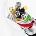 Kabel przewód USB-C PD 240W 1.2m - czarny