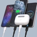 Kabel przewód USB-C - iPhone Lightning 30W 1m - czarny