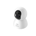Kamera wewnętrzna Security P1 do monitoringu microSD Wi-Fi 3K - biała