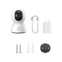Kamera wewnętrzna Security P1 do monitoringu microSD Wi-Fi 3K - biała