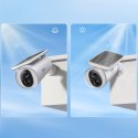 Kamera zewnętrzna solarna Security S1 do monitoringu 2K 8x 8 GB 400 lm - biała