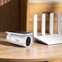 Kamera zewnętrzna solarna Security S1 do monitoringu 2K 8x 8 GB 400 lm - biała