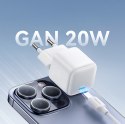 Ładowarka sieciowa GaN Power Delivery 20W - biała