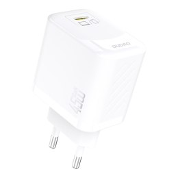 Ładowarka sieciowa GaN z kablem USB-C 45W - biała