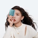 Powerbank 10000mAh 22.5W z wbudowanymi kablami - niebieski