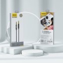 Kabel przewód stereo AUX mini jack 3.5mm 1m - czarny