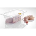 Klipsy do pojemników do żywności HACCP 12 szt. - żółte