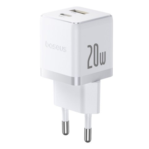 Ładowarka sieciowa Palm 20W USB-C USB-A - biała