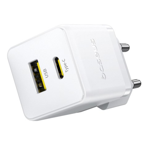 Ładowarka sieciowa Palm 30W USB-C USB-A - biała