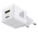 Ładowarka sieciowa Palm 30W USB-C USB-A - biała