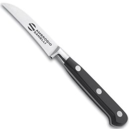 Nóż do obierania z zakrzywionym ostrzem kuty CHEF dł. 180 mm