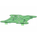 Ociekacz sztuczne dno do pojemników Cambro 1.9 / 3.8 l 159x152x16 mm - zielony