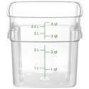 Pojemnik na żywność CamSquares Fresh Pro 3.8 l 191x191x183 mm