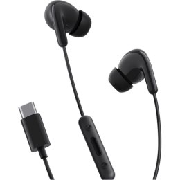 Słuchawki przewodowe douszne z pilotem Xiaomi BHR8930GL USB-C - czarne