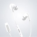Słuchawki przewodowe douszne z pilotem Xiaomi BHR8931GL USB-C - białe