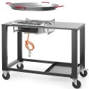 Grill gazowy z patelnią do paelli śr. 80 cm FIESTA XL 7 kW