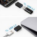 Adapter przejściówka USB-C - USB-A 10Gb/s - czarny