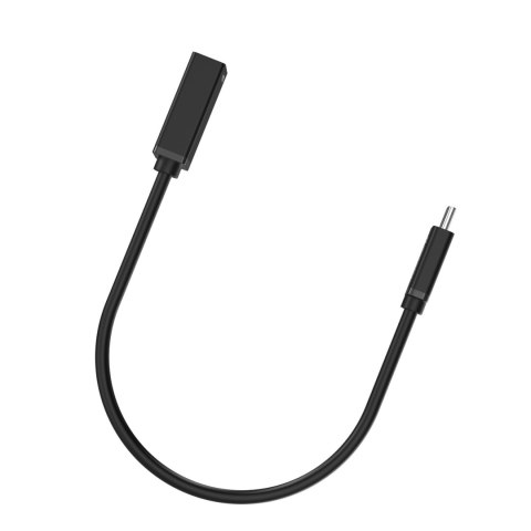 Adapter przejściówka USB-C (męski) - USB-A (żeński) OTG - czarny